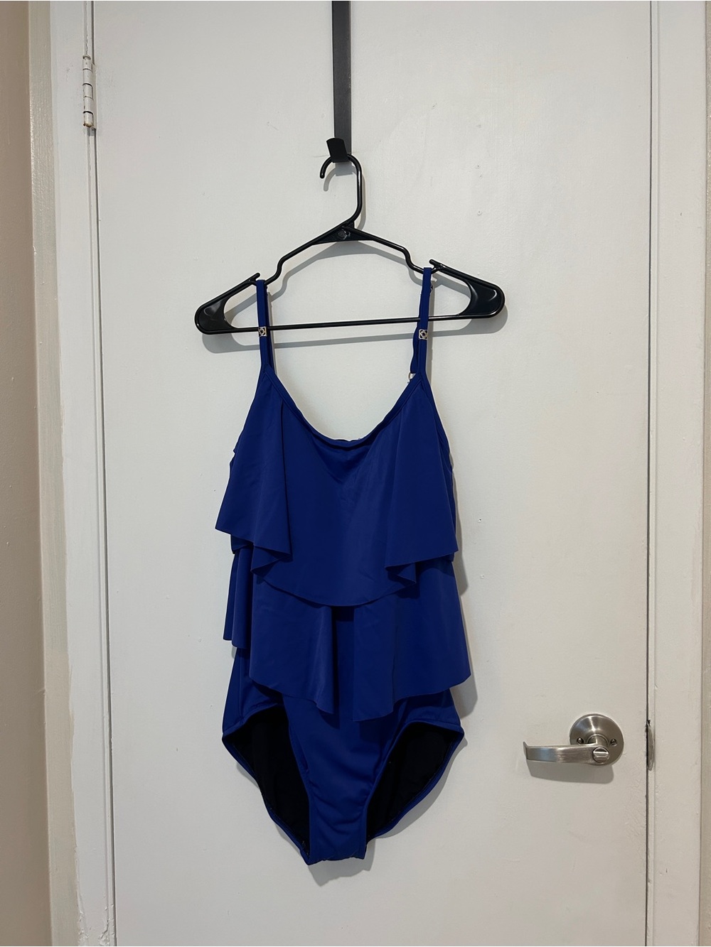 Keneth Cole Blue one piece swimsuit